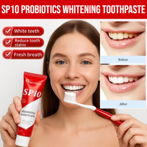 SP10 Probiotics Fast-Acting Whitening Toothpaste Removes Plaque Stains Brightening Decay Repair Paste Fresh Breath Oral Care