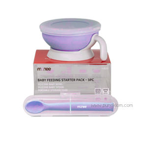 Monee ชุดป้อนอาหาร Baby Feeding Starter Pack 3 Pcs.