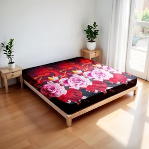 Eiyogen - Sprei Ukuran 160x200cm Motif Elegan Minimalis