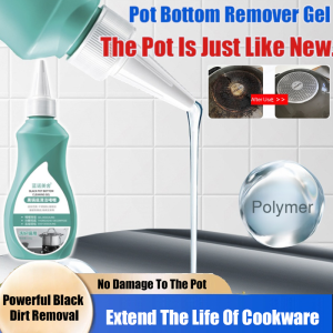 Easy Scale Remover Pot Black Stain Cleaner Powerful Stainless Steel Pot Bottom Cleaner