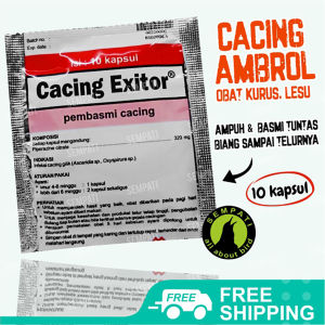 SEMPATI Obat Cacing Ayam Cacing Exitor Obat Ayam Sakit Cacingan Obat Cacing Ayam Unggas Bebek Burung Obat Pembasmi Cacing CXTOR