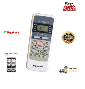 Remote Điều khiển thay thế điều hòa Nagakawa- Hàng tốt các dòng Nagakawa NIS-C NS-C NIS-A NS-A 1 2 chiều Inverter