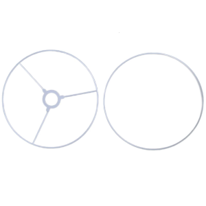 Lamp Shade Rings Ceiling Light Frame Lamp Shade Holder Round Metal Rings Support Fitting Frame Shade Accessories