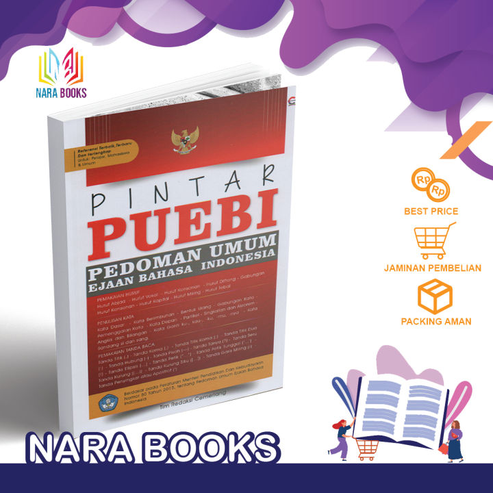 Buku Pintar PUEBI (Pedoman Umum Ejaan Bahasa Indonesia) | Lazada Indonesia