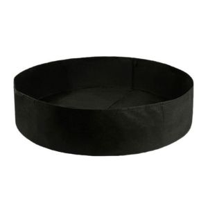 Vixplorn Fabric Grow Bag Round Felt Planter Pot Heavy Duty Breathable Raised Garden Bed For Vegetables