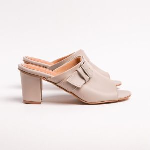 Sendal Heels Kulit Wanita Pesta Jumbo Bigsize 35 to 45 Sandal Heel Tinggi 7 cm Elegan Modis