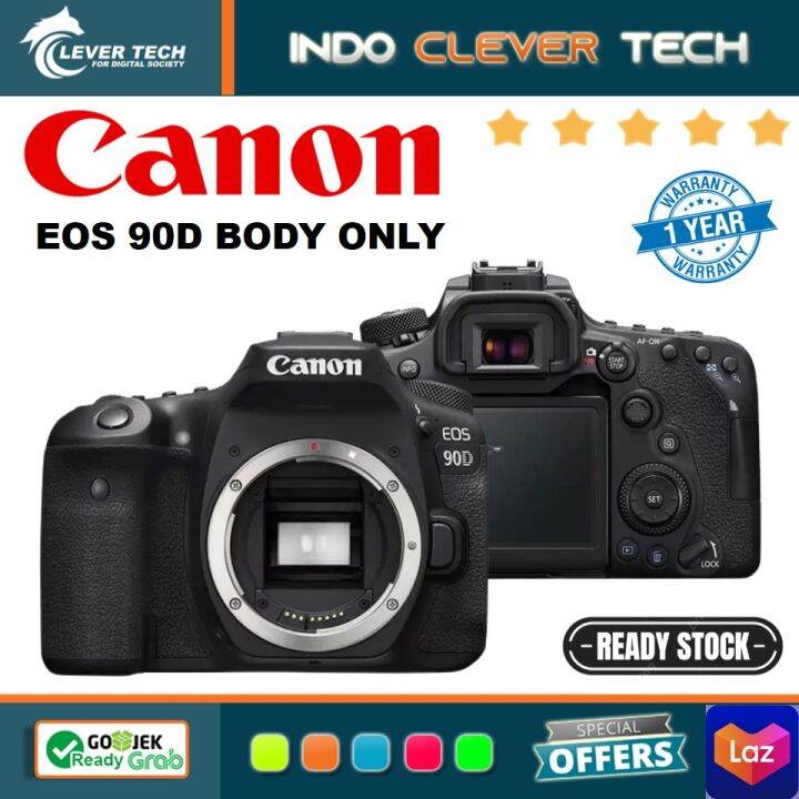 Canon EOS 90D Body Only Kamera DSLR Garansi Resmi | Lazada Indonesia