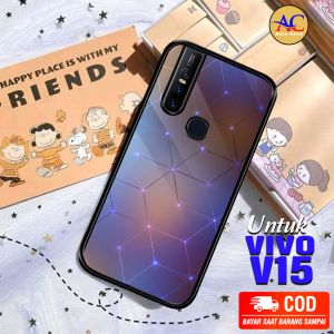 Case Premium Compatible For VIVO V15 Motif ABSTRK Casing Softcase Glossy Anti Jamur