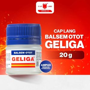 Geliga Balsem Otot Membantu Meredakan Nyeri Otot Panas Berganda 10g-20g-40g.