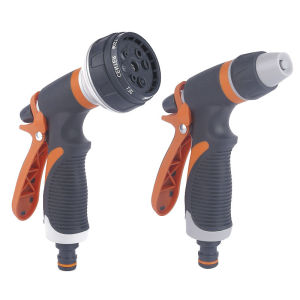 สายยางฉีดน้ําหัวฉีดสปริงเกิลล้างรถอเนกประสงค์อุปกรณ์ล้างรถแรงดันสูงใช้งานได้ด้วยมือทนทาน