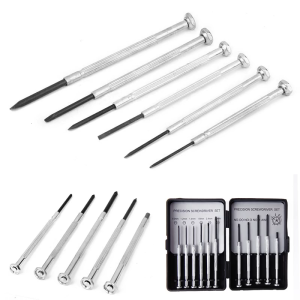 11PCS Precision Screwdriver Set Mini Bijoutiers Montres Lunettes R parations Kit