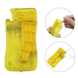 Quick Automatic Needle Threader Easy Hand Sewing Needle Device Stitch Insertion Sewing Accessories