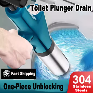 Toilet Plunger Drain High Pressure Home Toilet Cleaner Drain Unblocker Powerful Solving toilet blockage Manual Pneumatic Dredge Equipment