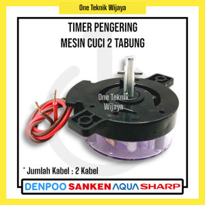 Timer Pengering / Spin untuk Mesin Cuci 2 Tabung Universal ( Aqua Sanken Denpoo Sharp )