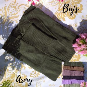 Kardigan Rajut Lengan Lipat / Fold-Sleeved Knit Cardigan Premium BUJS