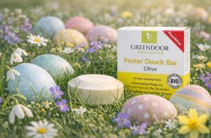 Made.in.Germany♥️🌸🛁🍋🚿Sữa tắm dạng rắn hương Citrus tươi mát GREENDOOR Frester Dusch Bar Citrus 60g