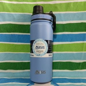 Oasis Stainless Steel Insulated Sports Water Bottle with Screw Cap 550ML/780ML