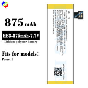 Dimi for DJI HB3-875mAh-7.7V Camera Battery Pocket 1 Brand New Battery