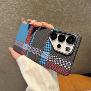 Luxury Colorful Kevlar Carbon Fiber Magnetic Phone Case For Samsung S26 S24 S25 Ultra S23 Plus For Magsafe Wireless Charge Cover