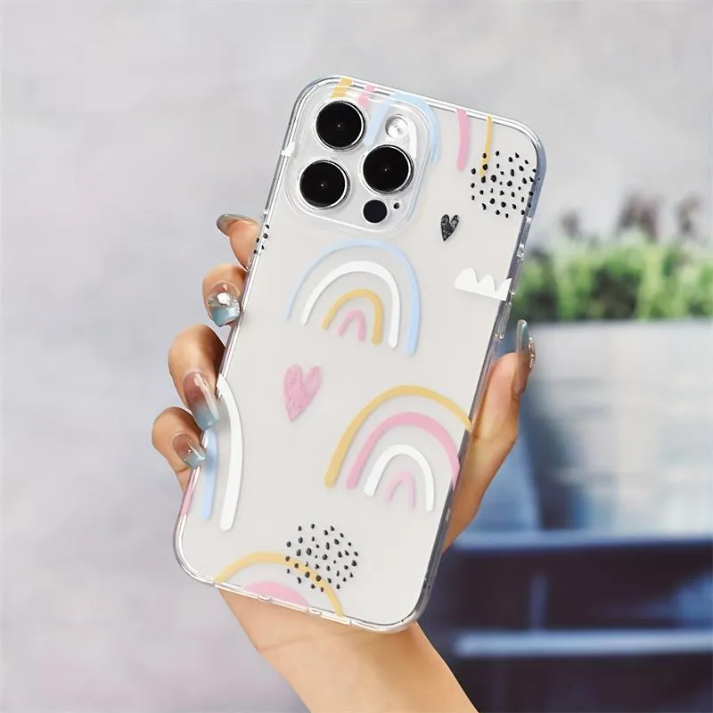 Casing For Redmi Note 13 Pro 5G Xiaomi Redmi Note 13 Pro Plus Redmi Note 13 4G Case Cover Flower Landscape Painting Clear Shell Back Cover Japan Anime TPU Transparent Soft Silicone | PH - View #5