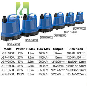 Pam Air Sedutan Bawah Tangki Ikan / Fish Tank Submersible Bottom Suction Water Pump JGP Aquarium Akuarium