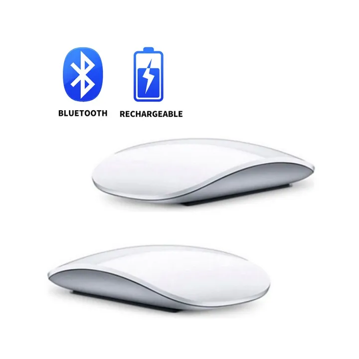 【Breeze Mart】 Bluetooth Wireless Mouse For Macbook air Pro For Laptop PC Rechargeable Mice For Matebook Notebook Computer