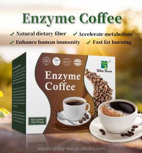 Enzyme Slim Green Coffee for weight loss natural herbal diet burn fat constipation slimming coffee