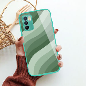 Softcase Glass Kaca GREEN Oppo A95 4G A74 4G A16 /A16S A16 A15S A12 A5S A7 A54 RENO 5 RENO 5F RENO 6 4G - G02 - Casing Hp - Pelindung hp Oppo A16 /A16S A16 A15S A12 A5S A7 A54 RENO 5 RENO 5F RENO 6 4G- Case Handphone