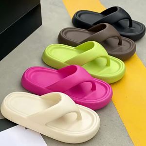 [Free Shipping] WomenS Summer Outdoor Flip-Flops 2025 New Summer Model Non-Slip Soft Sole Simple Style One-Strap Sandals For Women