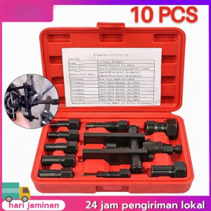 10pcs/set Alat pelepas bantalan kuda penarik berahang dua alat pelepas bantalan kuda penarik berahang dua treker Pembuka bearing GRIP ON