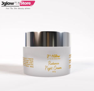 Cream jglow Radiance night cream - untuk kulit kusam dan mencerahkan wajah