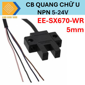 Cảm biến quang chữ U NPN EE-SX670-WR khoảng dò 5mm 5-24VDC