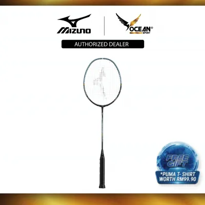 Mizuno ACROFORCE 600 Racket (Black / Green) 73JTB50630