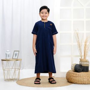 Jubah Anak Baju Koko Anak Gamis Anak Laki-laki 2-10 Tahun JBA-03 Terbaru Lebaran Ramadan 2025