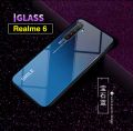 [ส่งจากไทย] Case Realme 6 เคสกระจก เคสกันกระแทก เคสเรียวมี เคสกระจกไล่สี ขอบนิ่ม เคสกระจกสองสี สินค้าใหม่. 