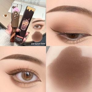 New Cappuvini milk tea velvet make up liquid eyeshadow soft mist long laster waterproof