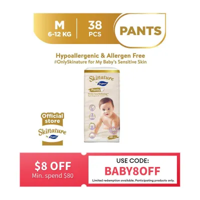 Drypers Skinature Pants by Drypers M Size Baby Diaper