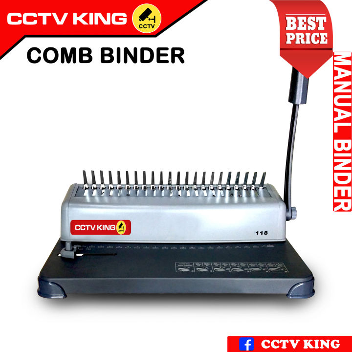 Ring Binder, Manual Comb Binder, Book Binding Machine, BINDER Lazada PH