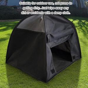 Pet Shelter Tent Tear Resistant Polyester Stackable Playtent For Dog Cats Travel Use Foldable and Portable House