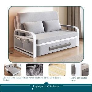 (Singapore inventory) Home multi-functional sofa bed retractable and foldable with storage function