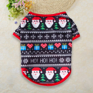 baju natal anjing dan baju natal kucing baju natal hewan kostum natal hewan N001