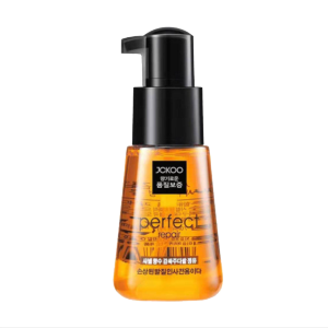 Junkou Leave-in Hair Conditioner Essential Oil. It is a hair conditioner that can repair dry and frizzy hair. With multi-functional natural herbal essence it is suitable for the care of both straight and curly hair. It can repair permed hair smooth the