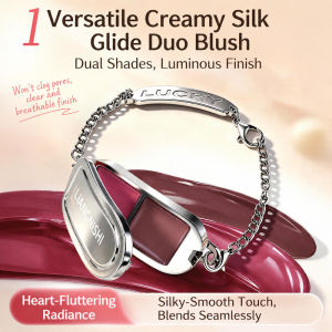 Lucky Bracelet Two-Color Multi-Purpose Balm3 in 1 Multi-use Eyes Lips Cheek Blusher Tint  Smooth Seamless Glowing Finish  CuMakeup Accessory
