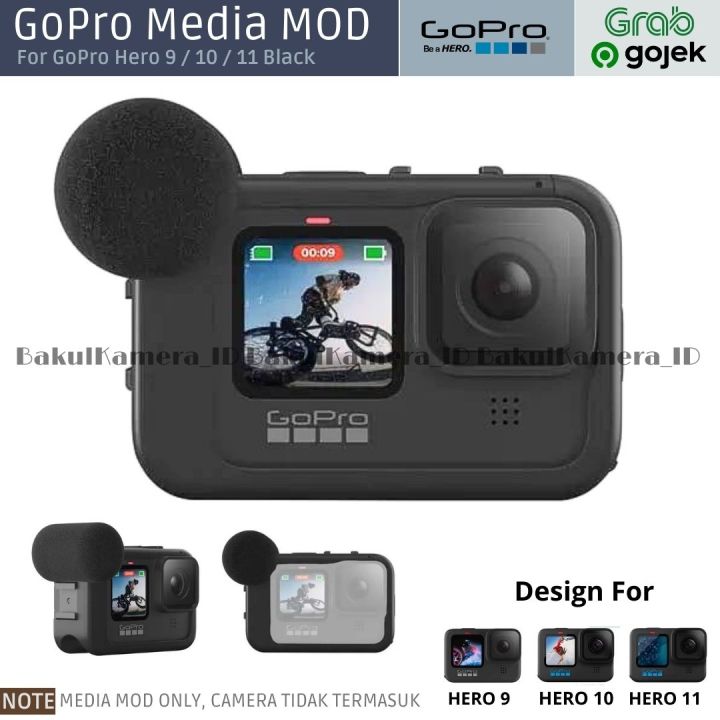 GoPro Media Mod for GoPro Hero 9 / 10 / 11 Black Mic External GoPro