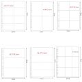 MKEB PP A4 Kpop Photocard Binder DIY Transparent Photo Album Refill Pages Stationery Multiple Pockets Card Stamp Die Jewelry Storage. 