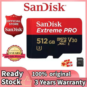 SanDisk Extreme PRO/128GB/256GB/512GB/1TB/SD Card UHS-I U3 C10 V30 100MB/s for 4K Video DSLR GoPro Drone Original