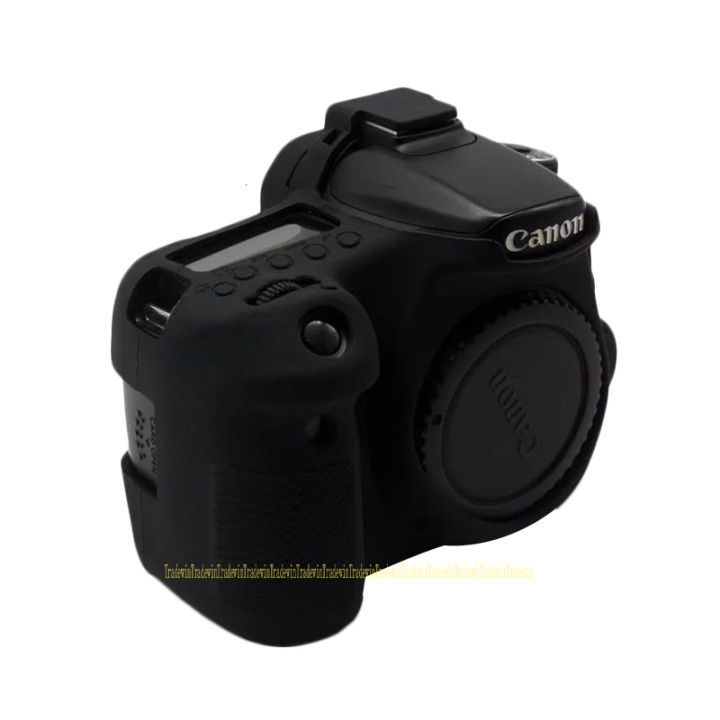 Soft silicone rubber camera case suitable for Canon EOS 70D