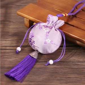 QKG24 Họa Tiết Retro Gói hoa mận Túi lễ hội thuyền rồng Bao bì trang sức Túi đựng đồ trang sức Đồ cổ Túi nhỏ Gói Phong cách Trung Quốc Trang trí phòng ngủ