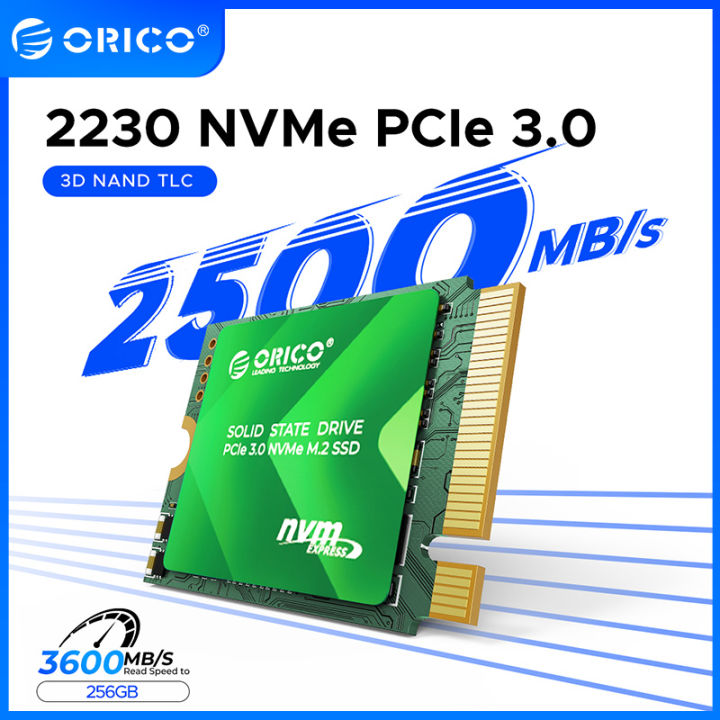 ORICO 2500 MB/giây M.2 2230 SSD 256GB NVMe giao thức PCIe 3.0 3D NAND ...