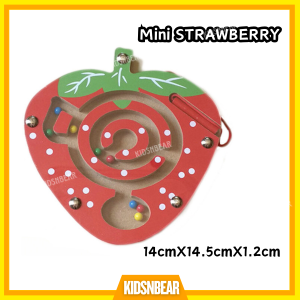Mainan | Mainan edukasi anak | puzzle kayu edukasi anak | Diy Labirin Magnet Puzzle Maze Magnetic Beads Mainan Edukasi Anak Sensory Montessori | 274-Labirin Magnet